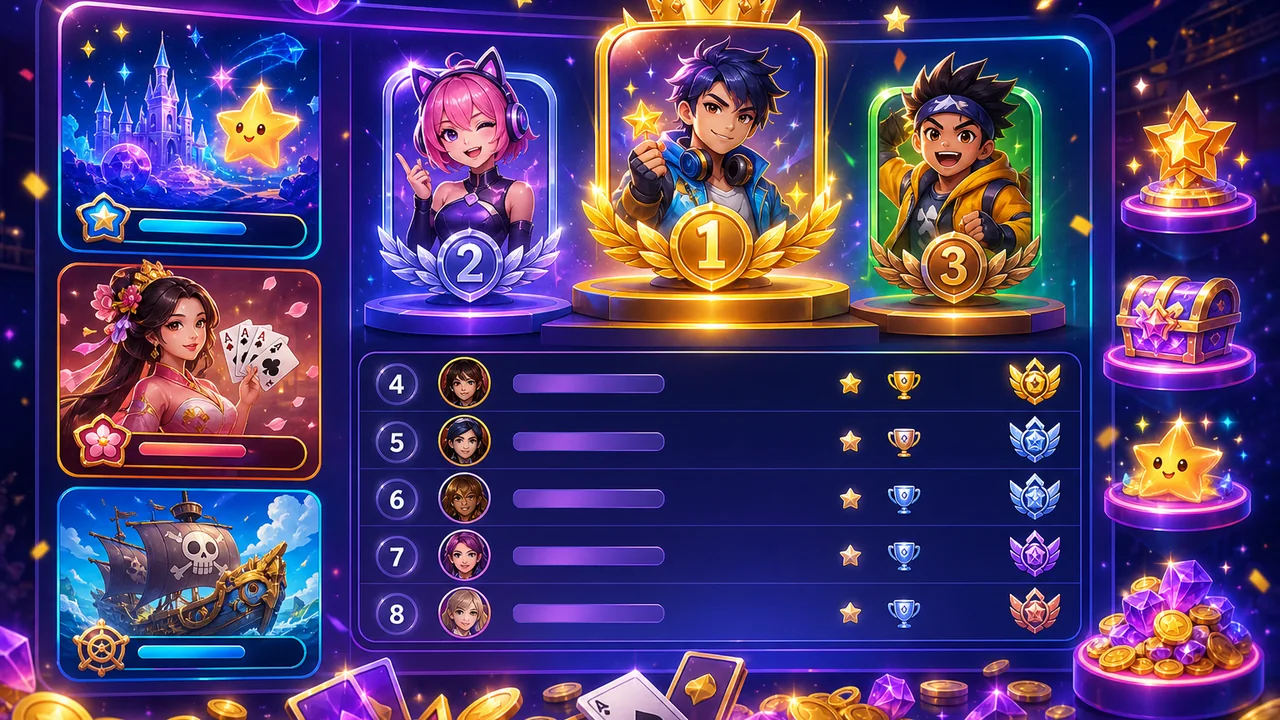 Bảng xếp hạng game nổi bật tại fb88 hôm nay: Đâu là lựa chọn được yêu thích nhất?